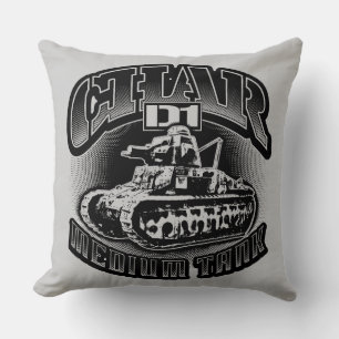 Char D1 Throw Pillow Throw Pillow