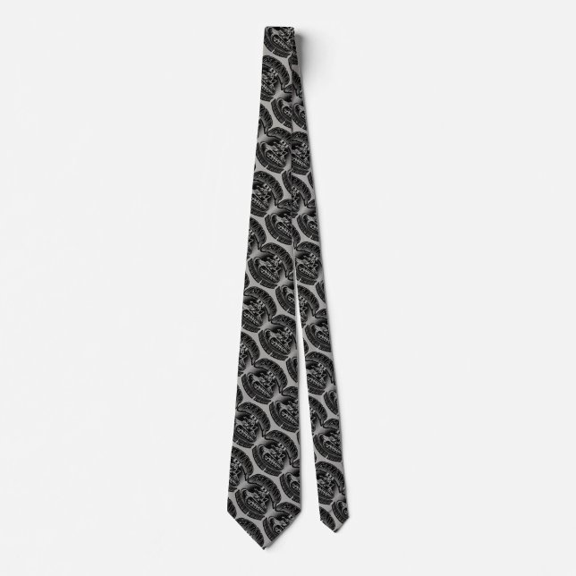 Char D1 Tie Neck Tie (Front)