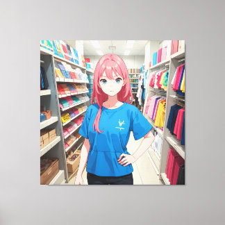 Character Canvas Print