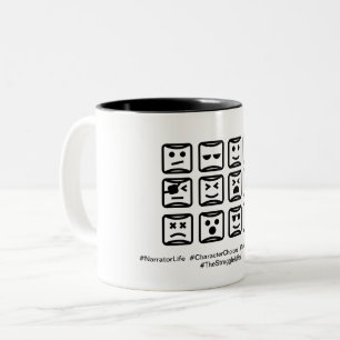 Character Choices Two-Tone Mug, 11 oz Coffee Mug