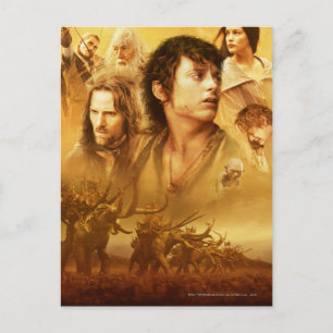 Character Collage Postcard