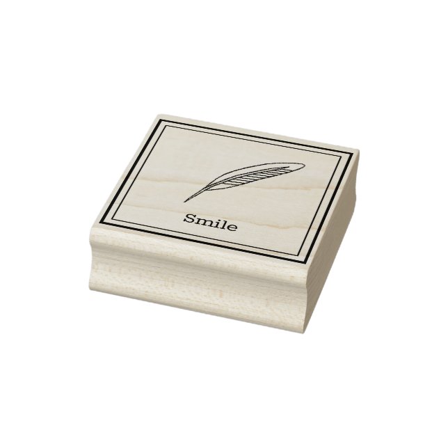 Character Custom Sustainable Life Rubber Stamp (Stamp)