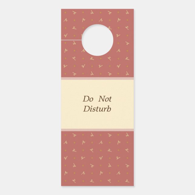 Character Customization Dragonfly Terra Cotta Ivor Door Hanger (Front)