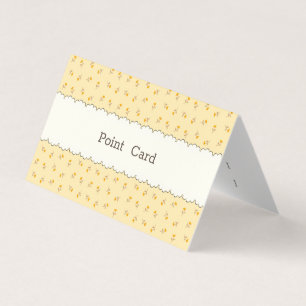 Character Customization Field Beige Business Card