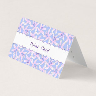 Character Customization Lily Blue Business Card