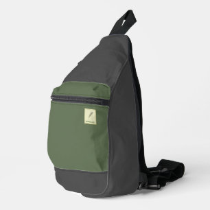 Character Customization Sustainable Life Green Sling Bag