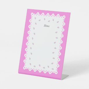 Character Customization Wildrose Race Pink Pedesta Pedestal Sign