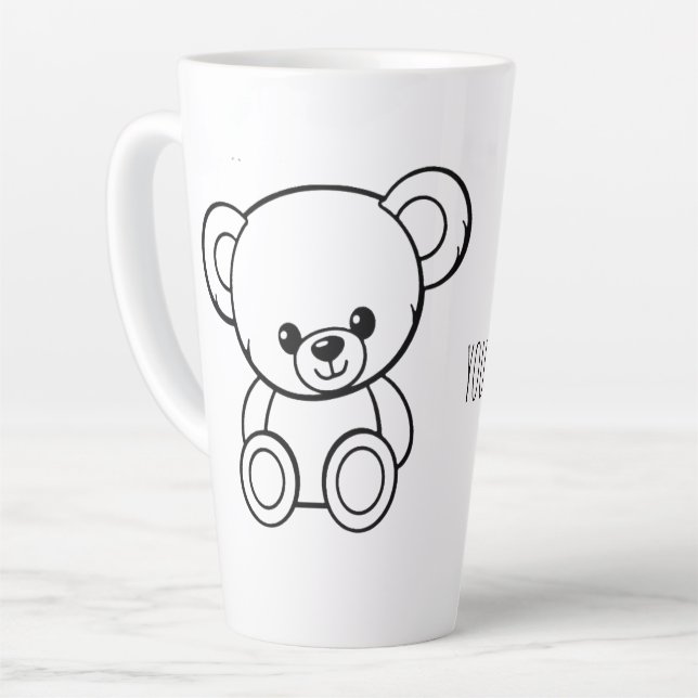 CHARACTER  EDITABLE MUG (Left Angle)