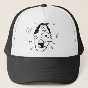 Character Face Emotional Trucker Hat