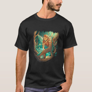 Character In A Forest Like To Imagine T-Shirt