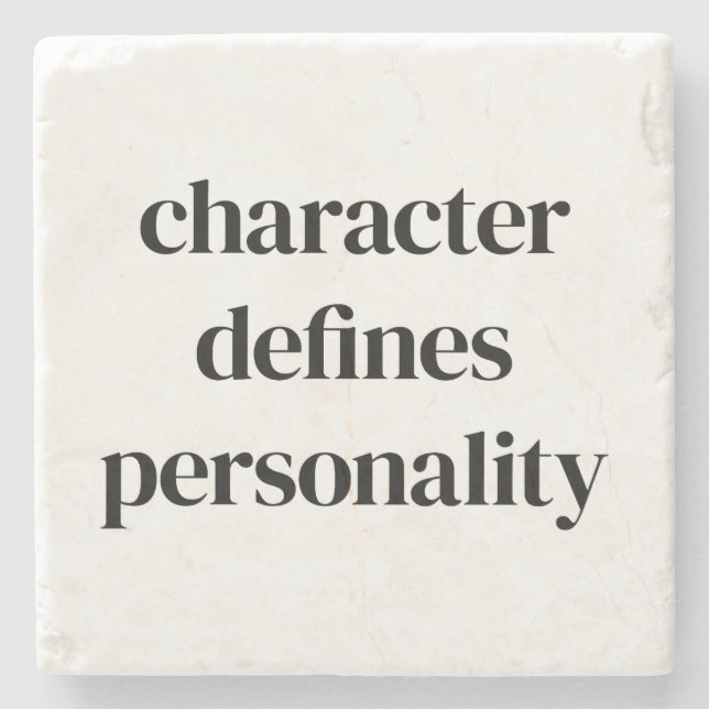 Character Marble Stone Coaster (Front)