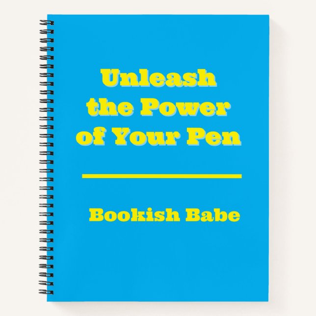 Character Notetaking Journal for Authors (Front)