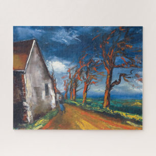 Character on a Village St   Maurice de Vlaminck   Jigsaw Puzzle