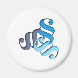 character paragraph shape letter magnet