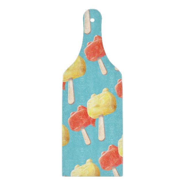 Character Popsicles Cutting Board (Front)
