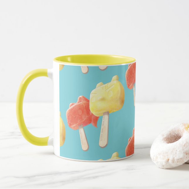 Character Popsicles Mug (With Donut)