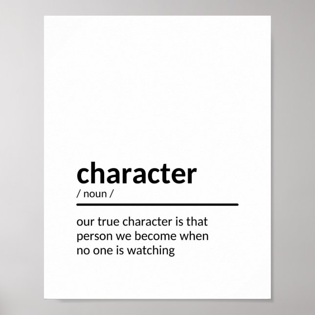 Character Quote Idea Poster (Front)