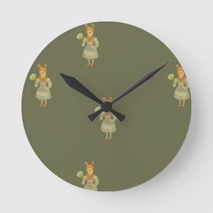 Character Round Clock