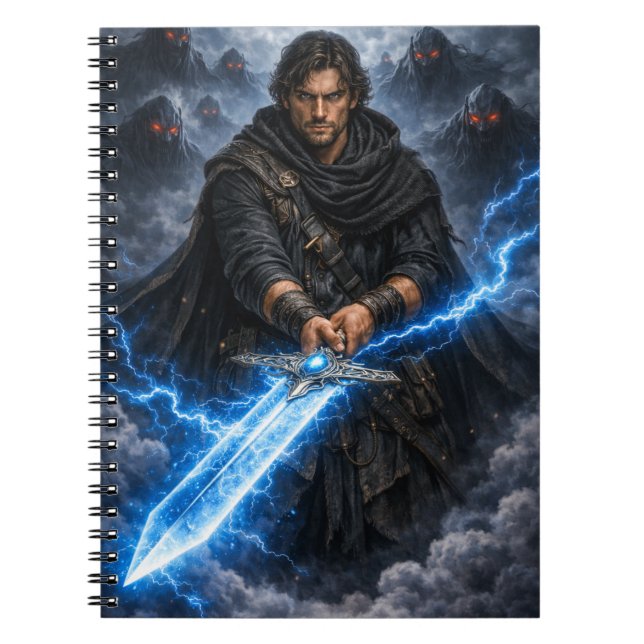 Character Sigil Notebook – Fantasy Emblem Journal (Front)