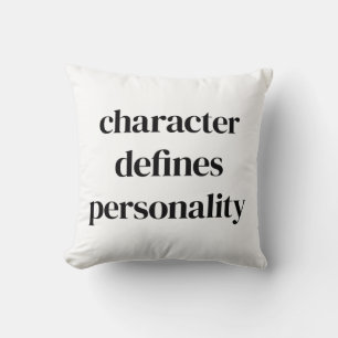 Character Throw Pillow