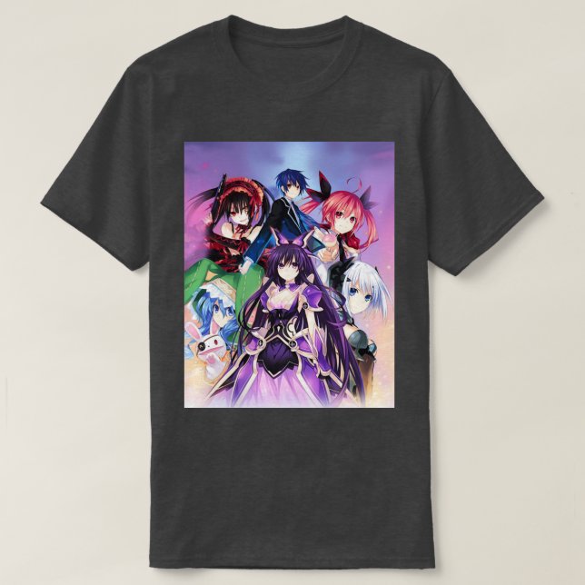 Characters Date A Live T-Shirt (Design Front)