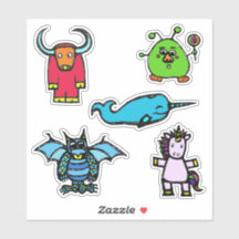 Characters from "the alphabet book" (ADNUY)