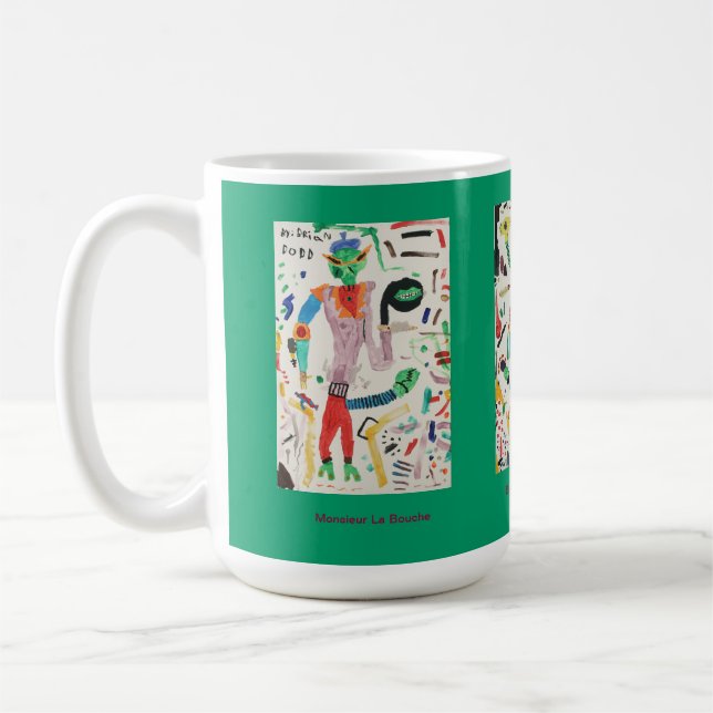 Characters from the imagination of Brian Dodd Coffee Mug (Left)