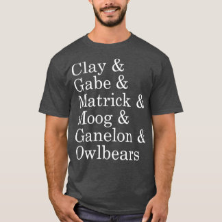 Characters of Kings of the Wyld T-Shirt