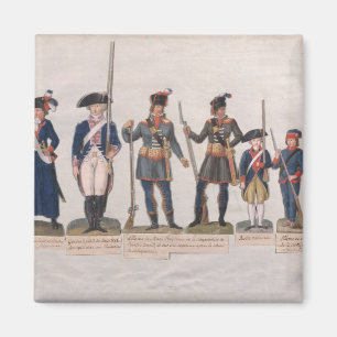 Characters of the French Revolution Magnet