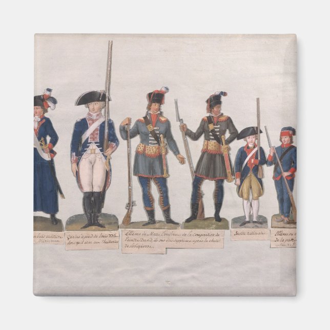 Characters of the French Revolution Magnet (Front)