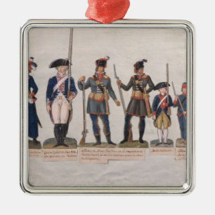 Characters of the French Revolution Metal Ornament