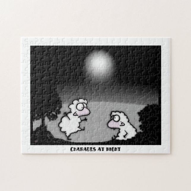Charades at Night Jigsaw Puzzle (Horizontal)