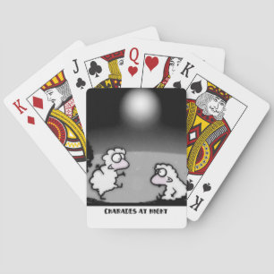 Charades at Night Playing Cards