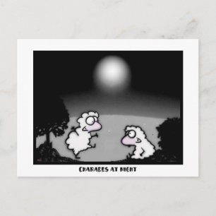 Charades at Night Postcard