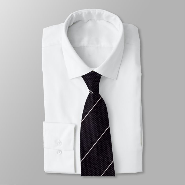 Charcoal / Anthracite Grey Tie (Tied)