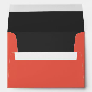 Charcoal & Fire Opal Statement Envelope - Custom