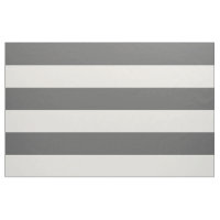 Charcoal Grey and Ivory Wide Stripes Large Scale