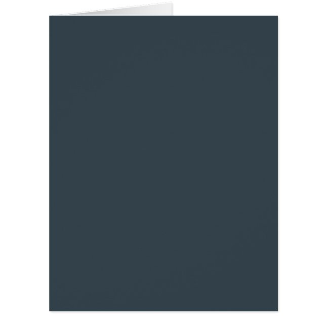 Charcoal Grey BIG Greeting Card (Front)