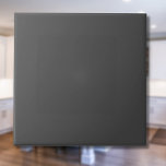 Charcoal Grey Solid Colour | Classic Elegant Ceramic Tile<br><div class="desc">Charcoal Grey Solid Colour | Classic | Elegant | Trendy | Stylish | Gift</div>