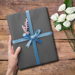 Charcoal Grey Solid Colour | Classic | Elegant Wrapping Paper<br><div class="desc">Charcoal Grey Solid Colour | Classic | Elegant | Trendy | Stylish | Gift</div>