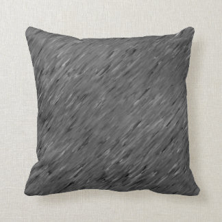 Charcoal Grey Wind Texture Lumbar n Throw Pillows