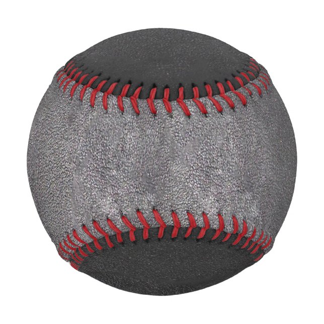Charcoal  Leather Baseball (Front)