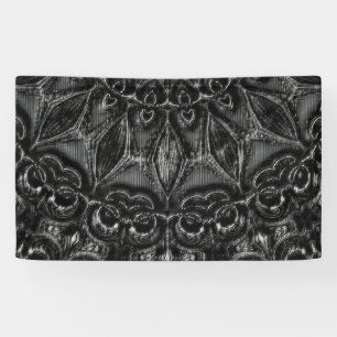 Charcoal Mandala  Banner