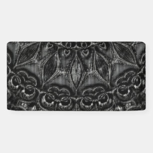 Charcoal Mandala  Banner