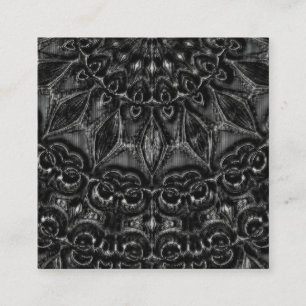 Charcoal Mandala  Business Card