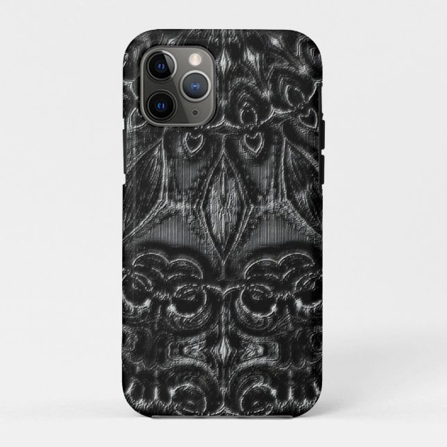 Charcoal Mandala  Case-Mate iPhone Case (Back)