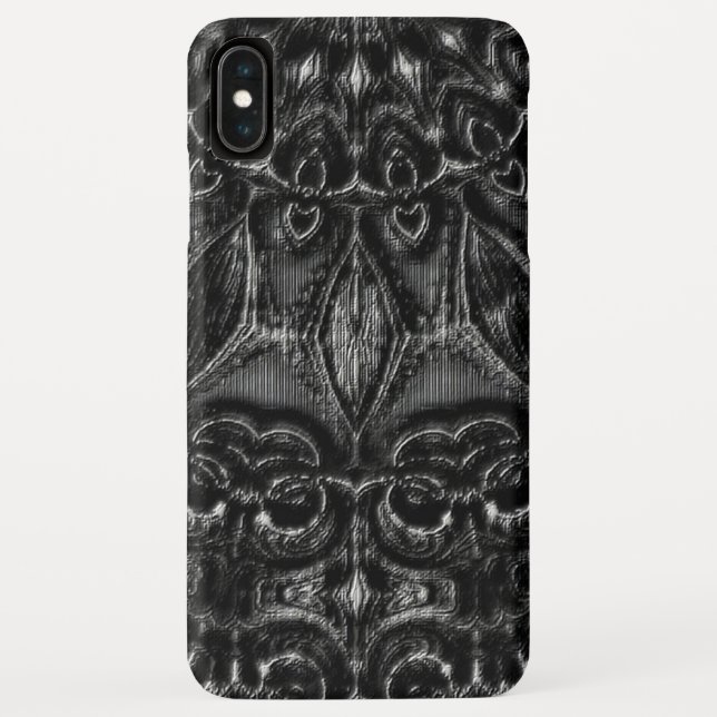 Charcoal Mandala  Case-Mate iPhone Case (Back)