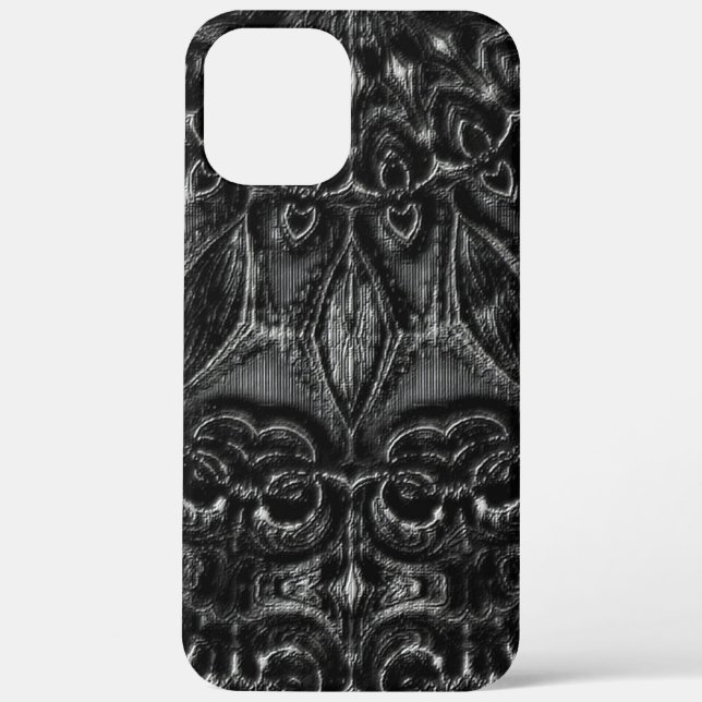 Charcoal Mandala  Case-Mate iPhone Case (Back)