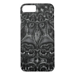 Charcoal Mandala  iPhone 8/7 Case