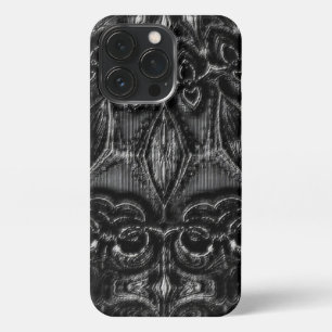 Charcoal Mandala  iPhone 13 Pro Case